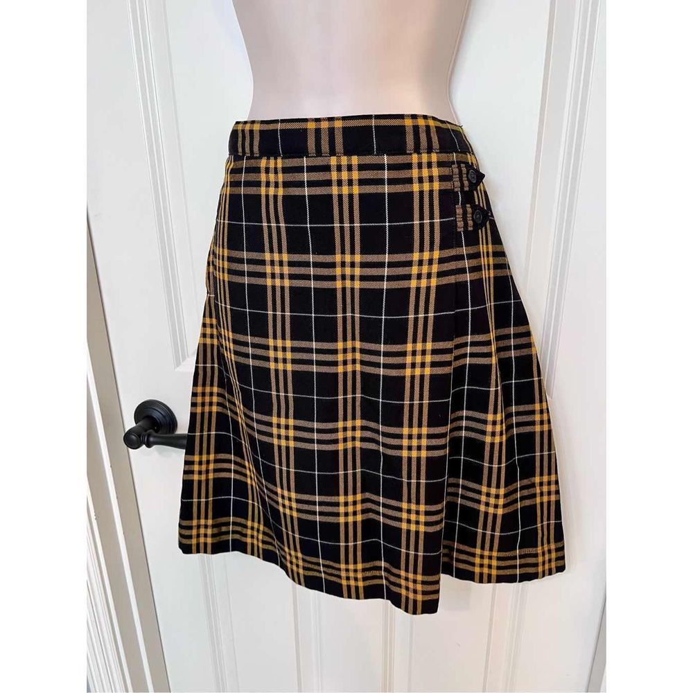 𝅺Lands End Pleated Skirt
